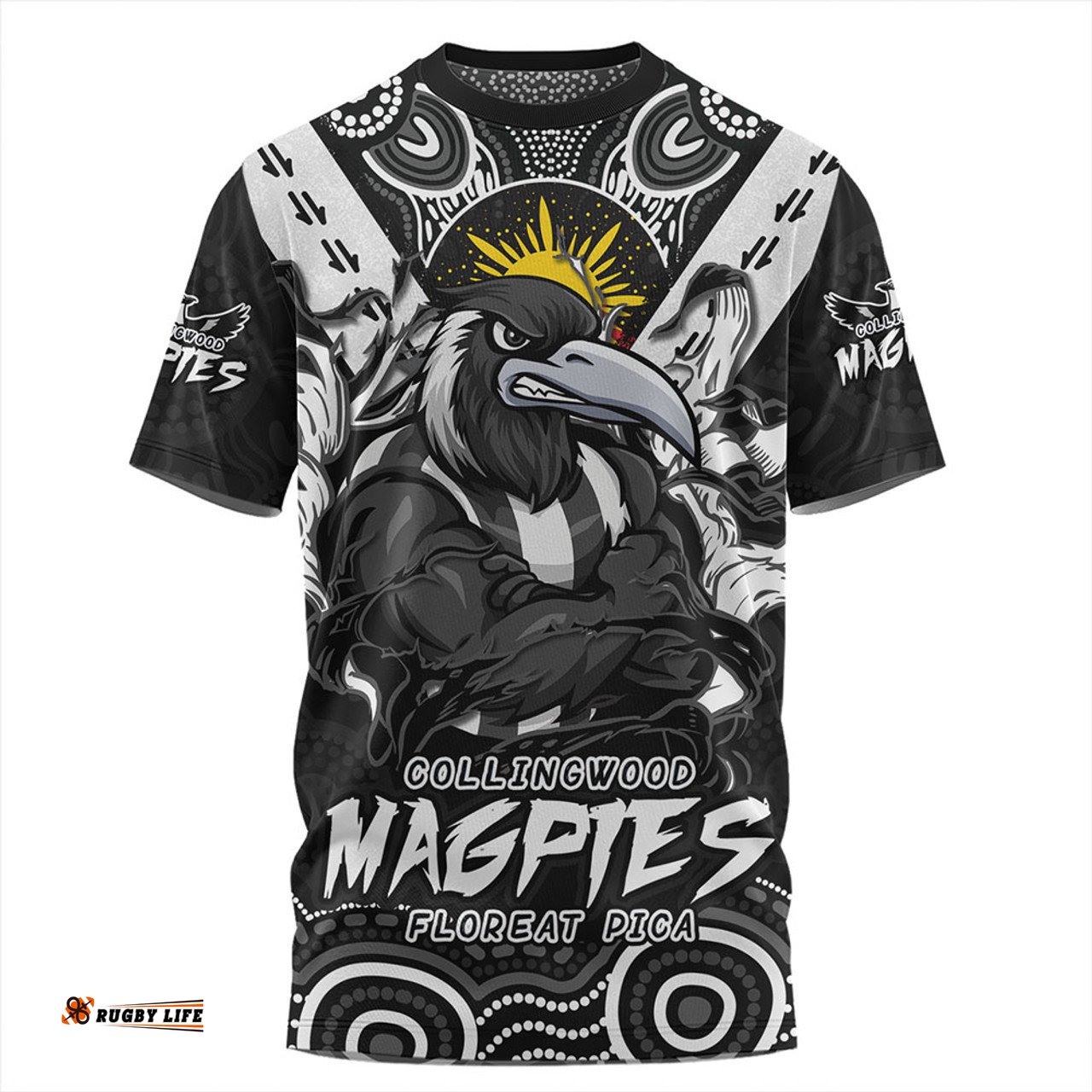 Amazing Aussie Collingwood Ripped Legacy of the Game T-shirt