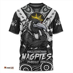 Amazing Aussie Collingwood Ripped Legacy of the Game T-shirt