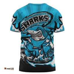 Amazing Aussie Cronulla Sutherland Sharks Premiership Series Sports Gear T-shirt