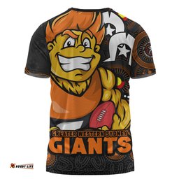 Amazing Aussie GWS GIANTS NAIDOC Spirit Of Country T-shirt