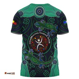 Amazing Aussie Indigenous Australian Aboriginal NAIDOC Lizard Songlines Edition T-shirt
