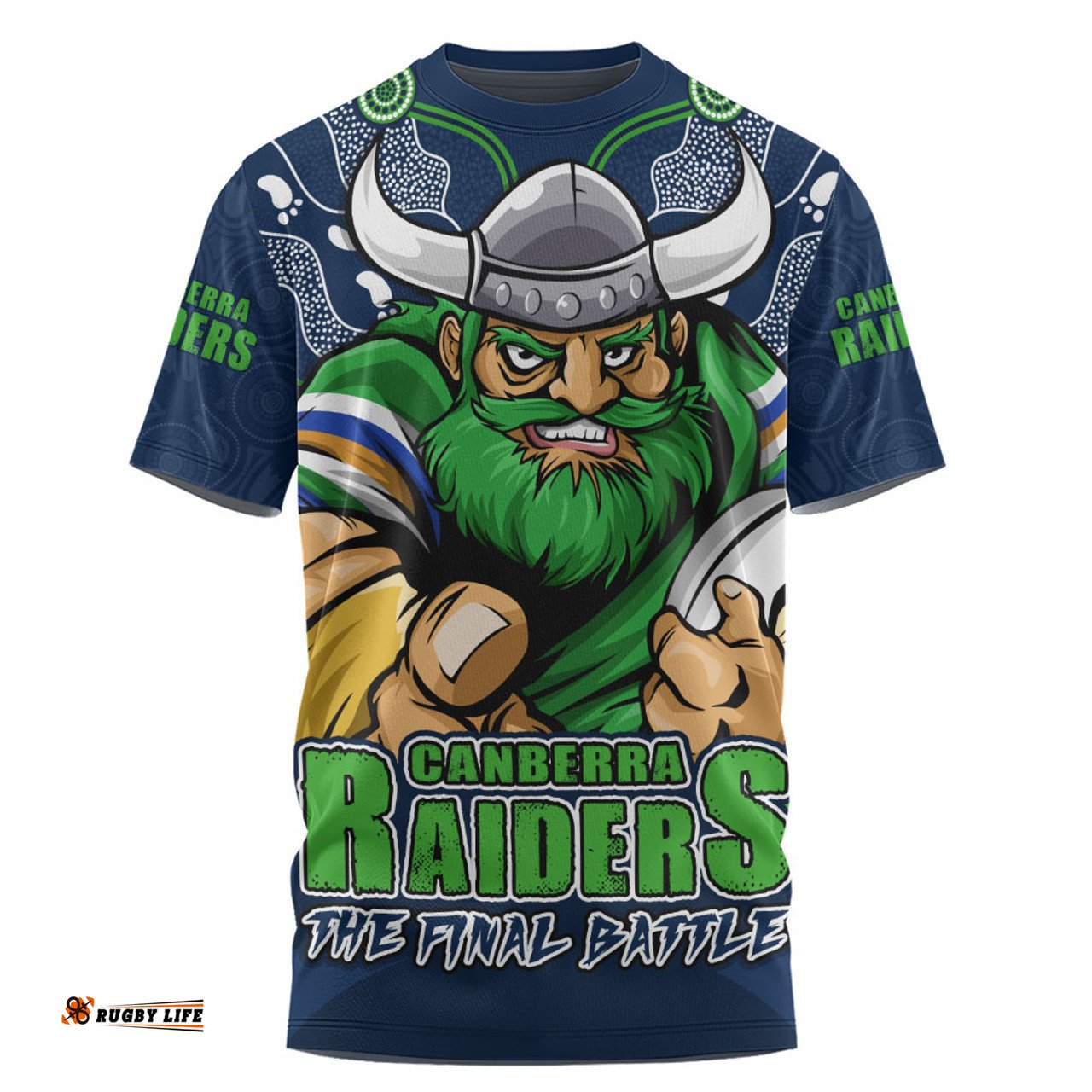 Amazing Aussie Canberra Raiders Final Clash Battle Edition T-shirt