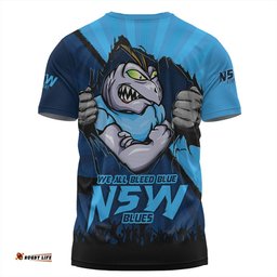 Amazing Aussie New South Wales Blues Origin Battleground Blues Unleashed T-shirt