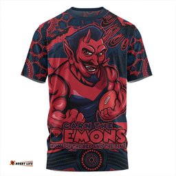 Amazing Aussie Melbourne Blazing Spirit Of Victory T-shirt