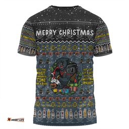 Amazing Aussie Penrith Panthers Christmas Custom Aussie Chrissie Spirit  T-shirt