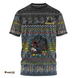 Amazing Aussie Penrith Panthers Christmas Custom Aussie Chrissie Spirit  T-shirt