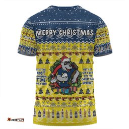 Amazing Aussie North Queensland Cowboys Christmas Custom Aussie Chrissie Spirit  T-shirt