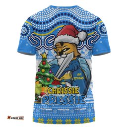 Amazing Aussie Gold Coast Titans Aussie Ugly Christmas For Die Hard Fan Supporters T-shirt