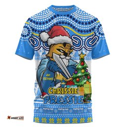 Amazing Aussie Gold Coast Titans Aussie Ugly Christmas For Die Hard Fan Supporters T-shirt
