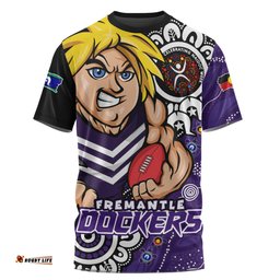 Amazing Aussie Fremantle Power Through Generations NAIDOC Edition T-shirt