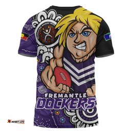 Amazing Aussie Fremantle Power Through Generations NAIDOC Edition T-shirt