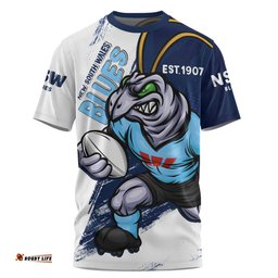 Amazing Aussie New South Wales Blues Battleborn Blues T-shirt