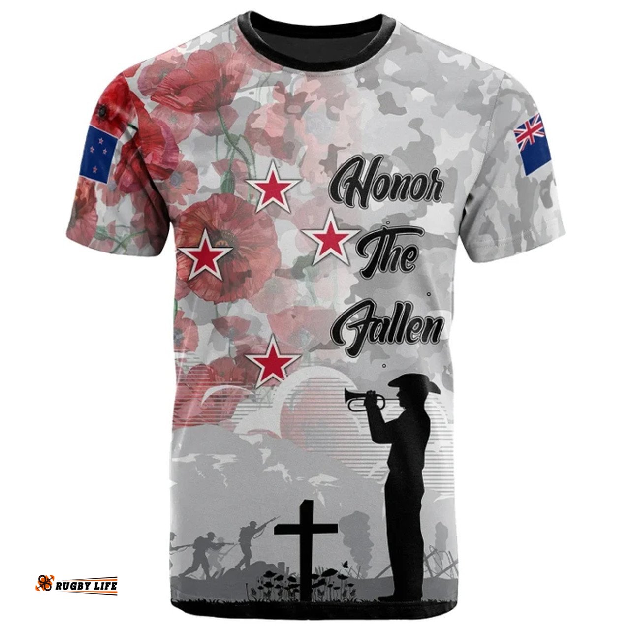 Amazing Aussie New Zealand Anzac We Will Remember Them T-shirt