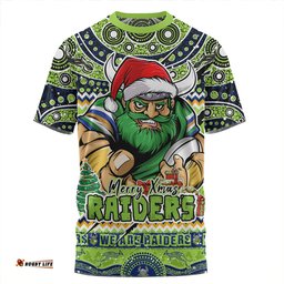 Amazing Aussie Canberra Raiders Aboriginal Xmas Special Ugly Christmas Style T-shirt