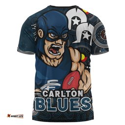 Amazing Aussie Carlton NAIDOC Spirit Of Country T-shirt