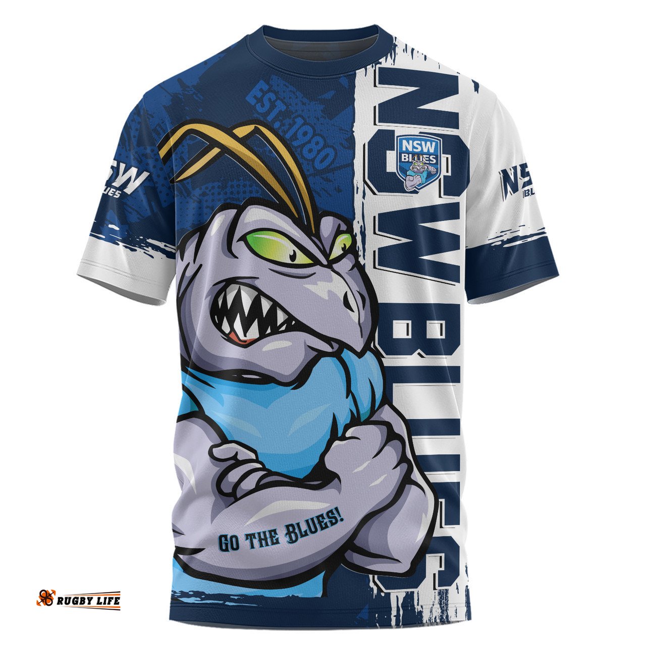 Amazing Aussie New South Wales Blues Blue Blooded Spirit Blues Legacy T-shirt