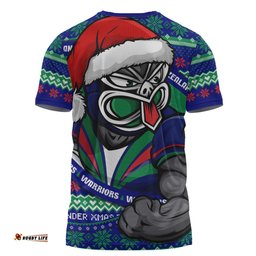 Amazing Aussie New Zealand Warriors Ugly Knit Style For Christmas Game Fans T-shirt