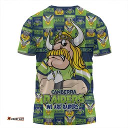 Amazing Aussie Canberra Raiders Champion���s Pride Comic Style T-shirt