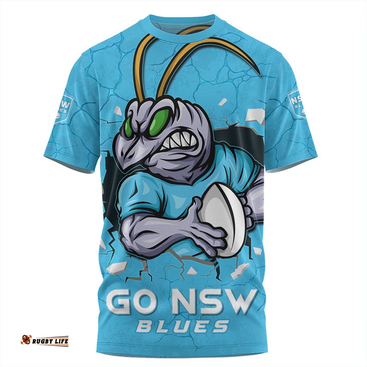 Amazing Aussie New South Wales Blues Go NSW Blues Break The Limit T-shirt