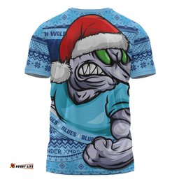 Amazing Aussie New South Wales Blues Ugly Knit Style For Christmas Game Fans T-shirt