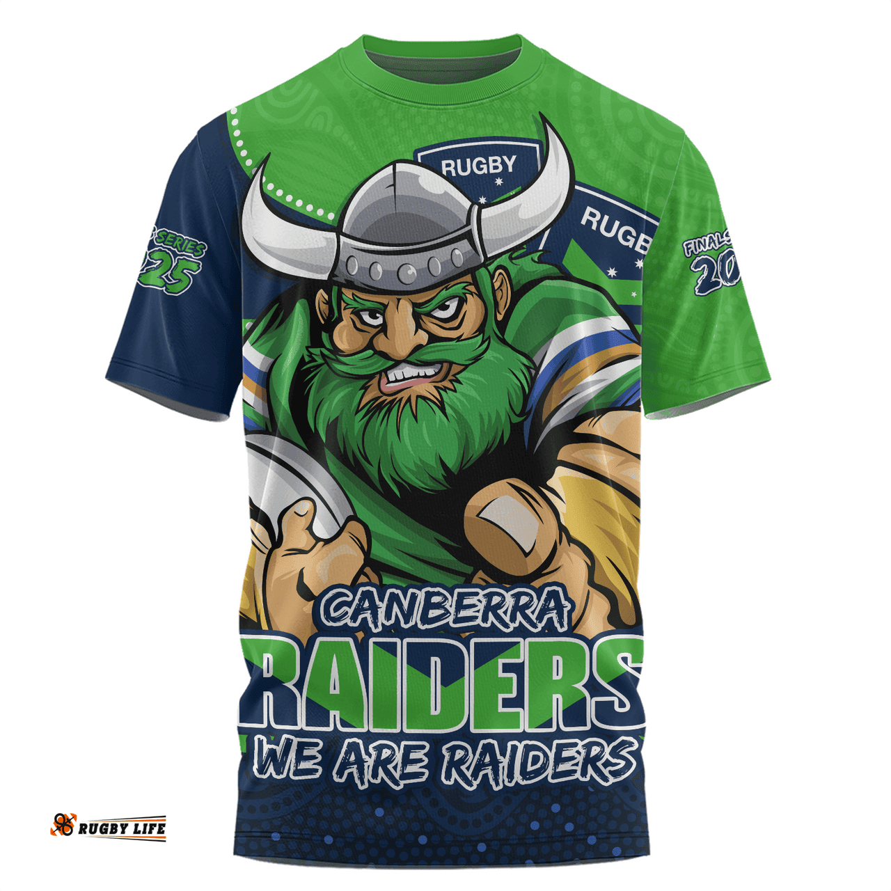Amazing Aussie Canberra Raiders Battle For Glory Rugby Finals Edition T-shirt