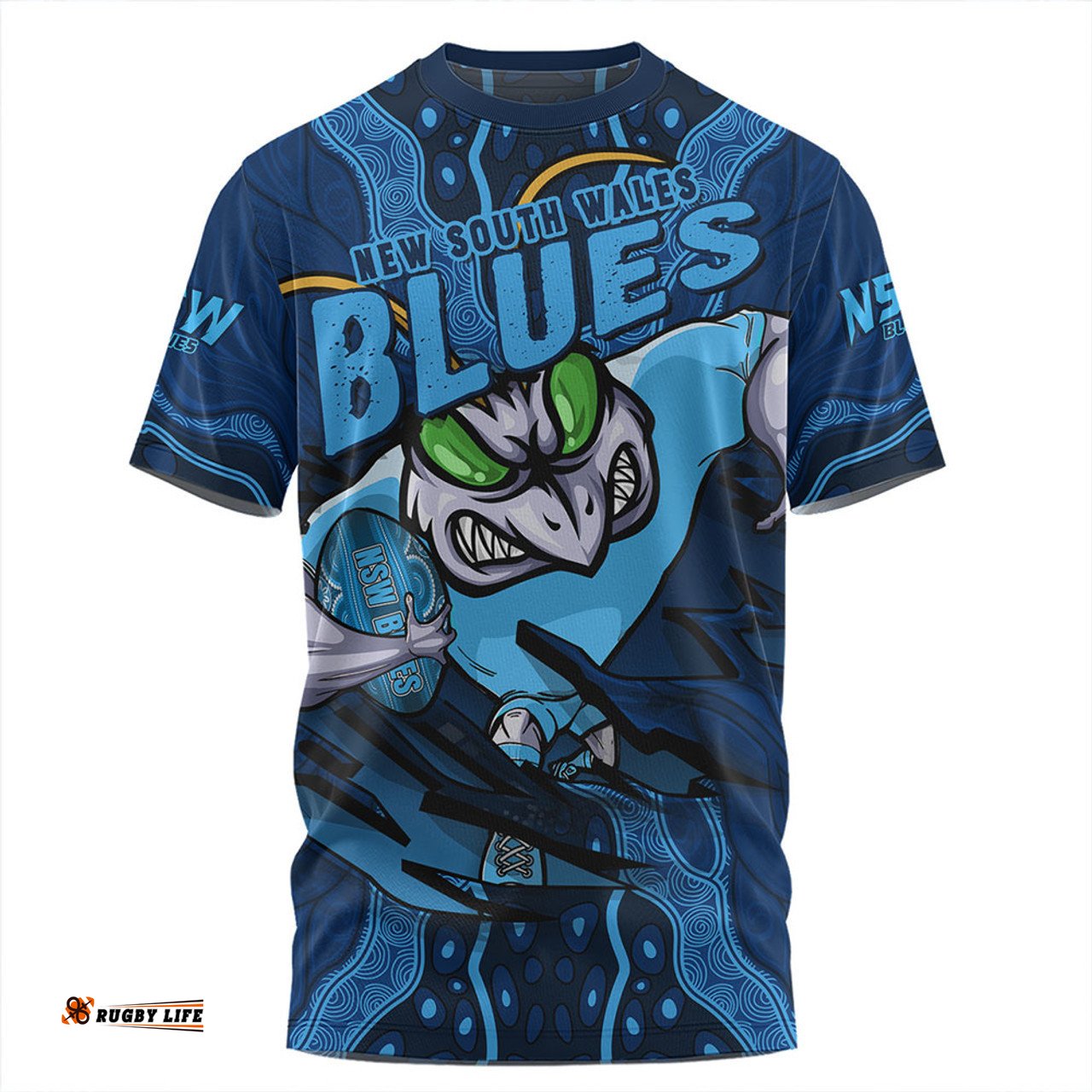Amazing Aussie New South Wales Blues Blue Venom NSW Strikeforce T-shirt