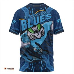 Amazing Aussie New South Wales Blues Blue Venom NSW Strikeforce T-shirt