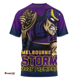Amazing Aussie Melbourne Storm Unleash Power In The Ultimate Battle T-shirt