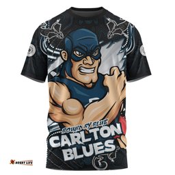 Amazing Aussie Carlton Spirit Warriors Of The Game T-shirt