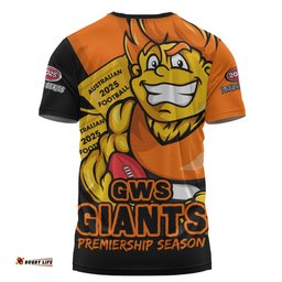 Amazing Aussie GWS GIANTS Australian Football Finals Premiership Spirit T-shirt