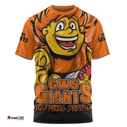 Amazing Aussie GWS GIANTS Final Clash Battle Edition T-shirt