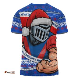 Amazing Aussie Newcastle Knights Ugly Knit Style For Christmas Game Fans T-shirt