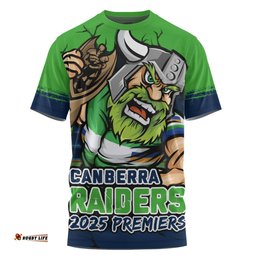 Amazing Aussie Canberra Raiders Unleash Power In The Ultimate Battle T-shirt
