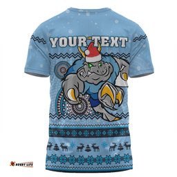 Amazing Aussie New South Wales Cockroaches Christmas Custom Ugly Xmas And Aboriginal Patterns For Die Hard Fan  T-shirt