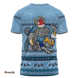 Amazing Aussie New South Wales Cockroaches Christmas Custom Ugly Xmas And Aboriginal Patterns For Die Hard Fan  T-shirt