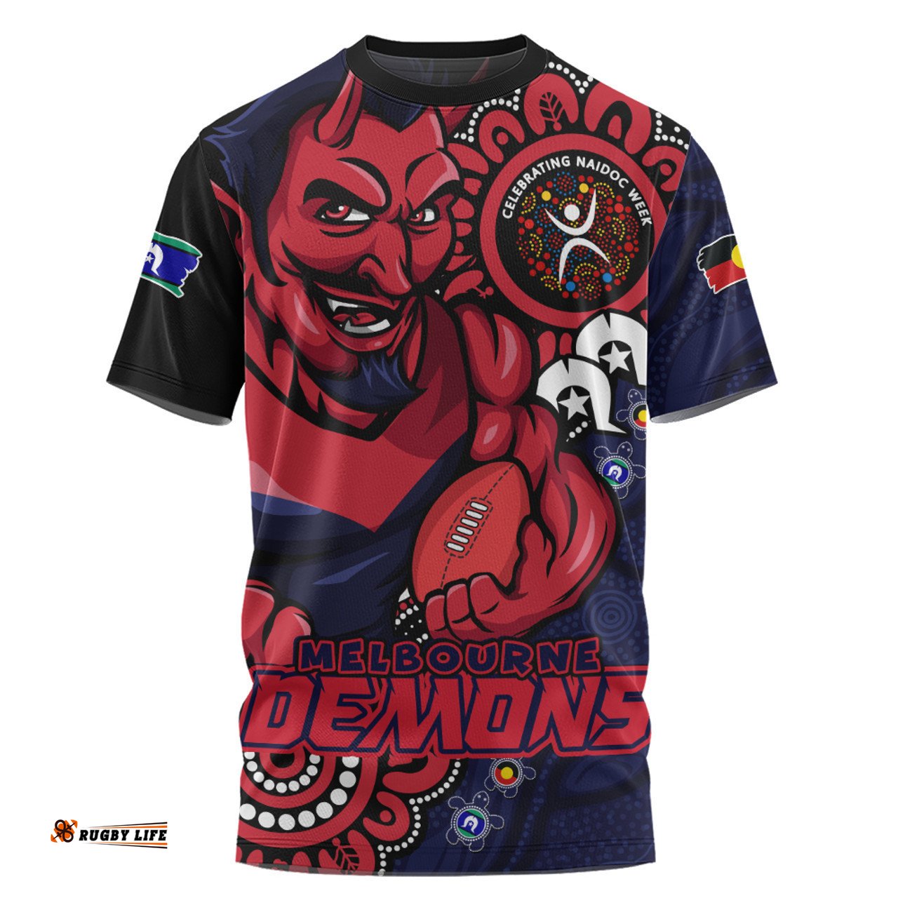 Amazing Aussie Melbourne Power Through Generations NAIDOC Edition T-shirt