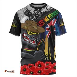 Amazing Aussie Penrith Panthers United In Spirit Anzac Day Tribute T-shirt