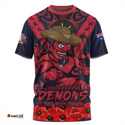 Amazing Aussie Melbourne Ripped Legacy Of The Game The ANZAC Spirit Lives On T-shirt