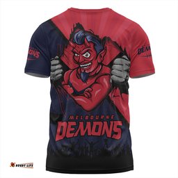 Amazing Aussie Melbourne Breaking Through Fan Design T-shirt