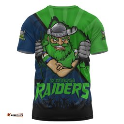 Amazing Aussie Canberra Raiders Fearless Soul Series T-shirt