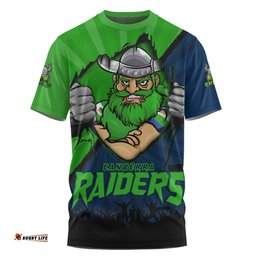 Amazing Aussie Canberra Raiders Fearless Soul Series T-shirt