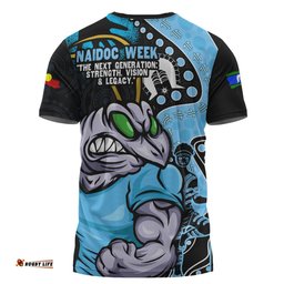 Amazing Aussie New South Wales Blues NAIDOC Indigenous Warrior Spirit T-shirt