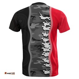 st kilda t shirt anzac day army