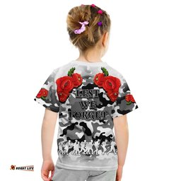 anzac day t shirt dragons army style no2