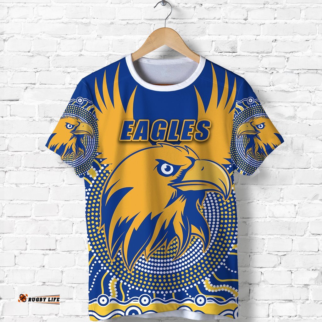 eagles t shirt west coast mix indigenous
