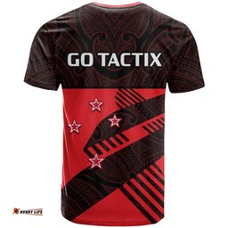 aotearoa netball mainland tactix go girls t shirt