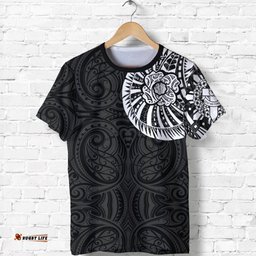 anzac new zealand t shirt maori poppies tattoo shirt white