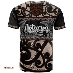 kia ora new zealand t shirt aotearoa proud maori with silver fern