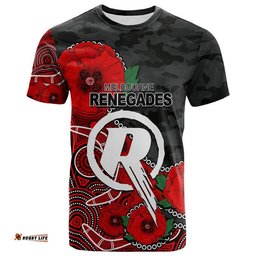 custom personalised anzac day renegades army mix aboriginal t shirt