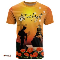 anzac t shirt australian navy anzac